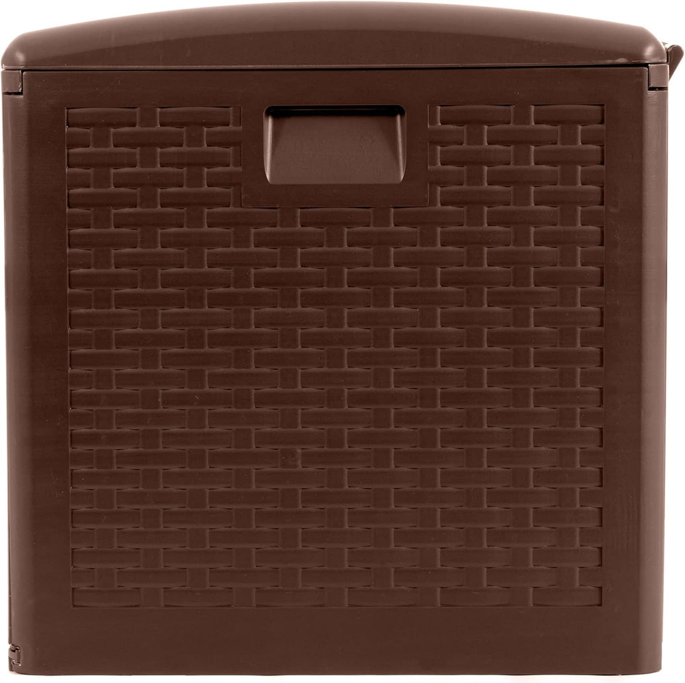 Outdoor Storage Deck Box, Standard Closure, 73 Gallon, Java