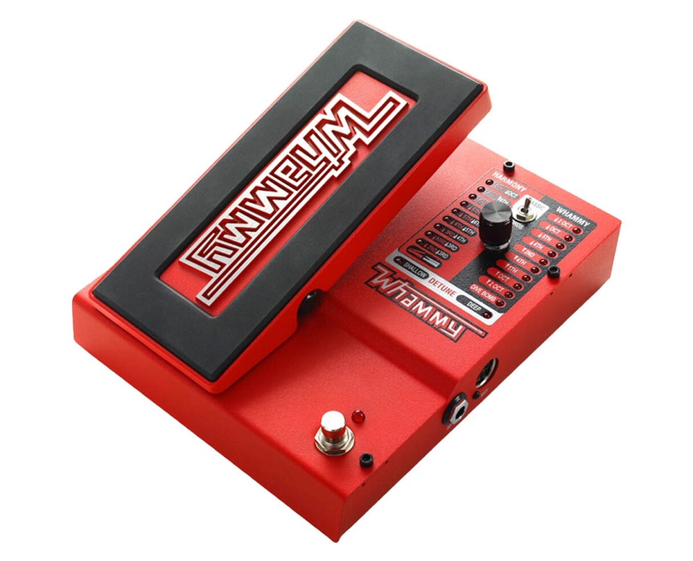 DigiTech Whammy Pitch Pedal Version 5 + Gator 9V Power Combo & 3 Patch Cables