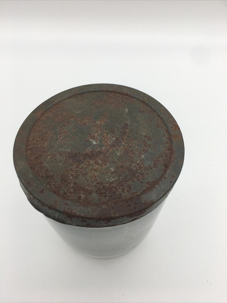 Vintage Snuff Jar With Lid, Unmarked