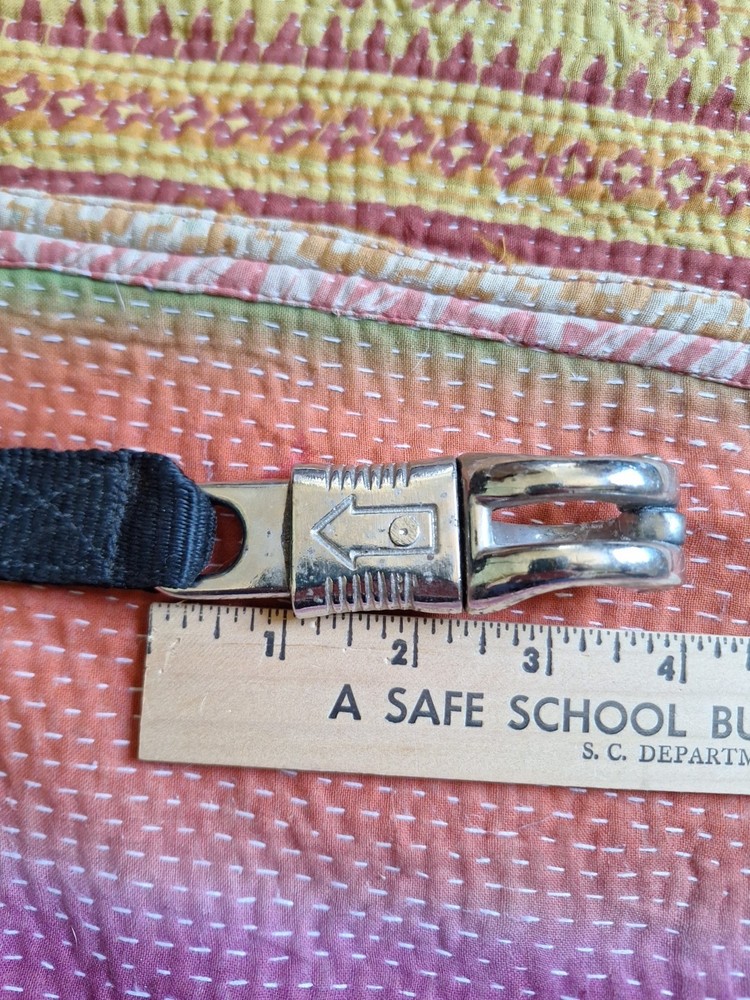 Black Nylon Cross tie Strap 1" Replacement