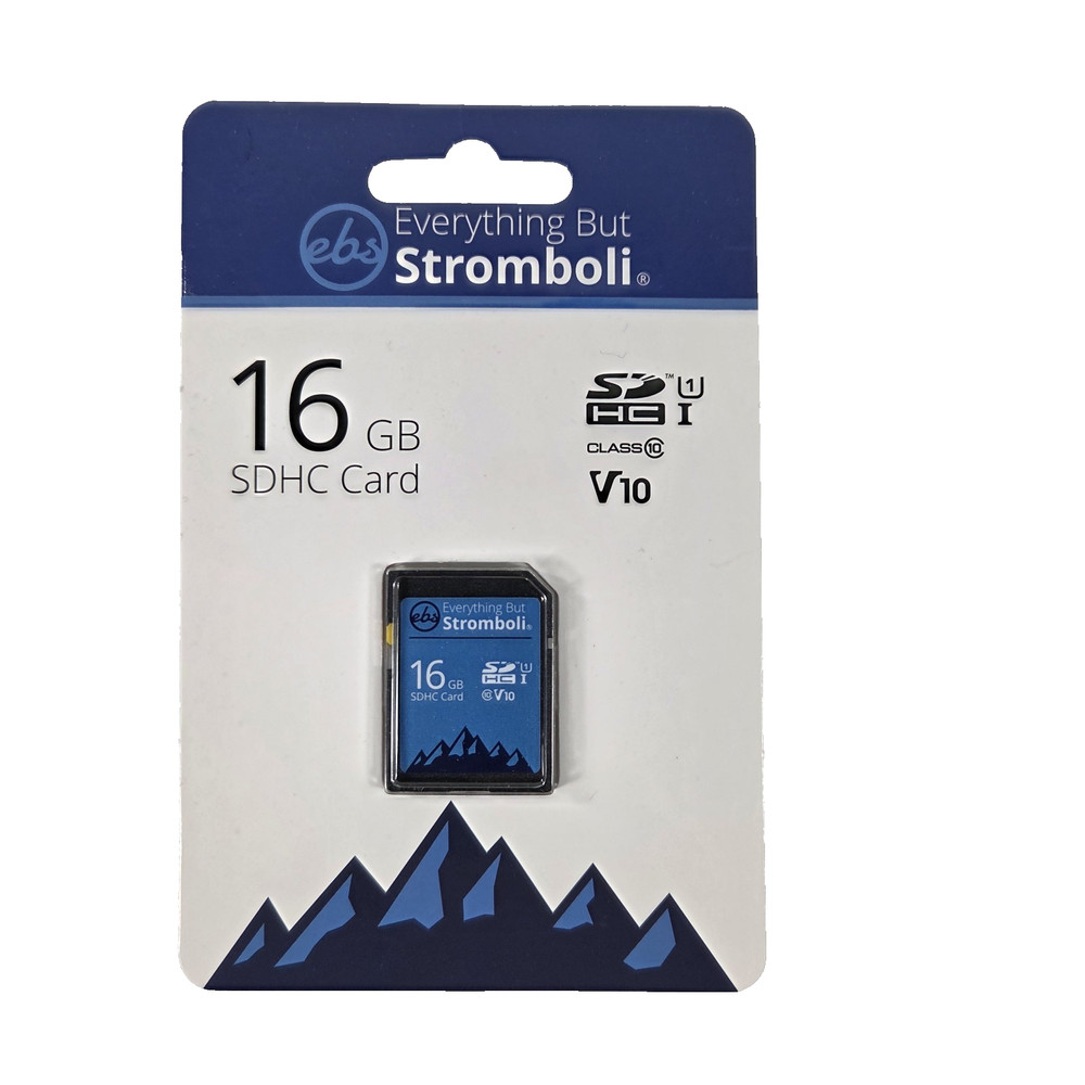 Everything But Stromboli 16GB SDHC Memory Card – Class 10