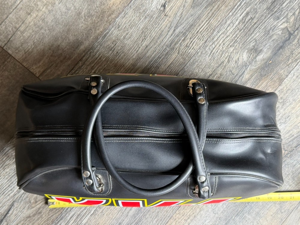 KISS Leather Bag 1980 Australia Unmasked UNUSED Vintage Kiss Aucoin Memorabilia