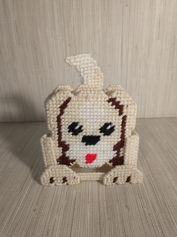 Puppy Coaster Pals 4 Coasters and Holder