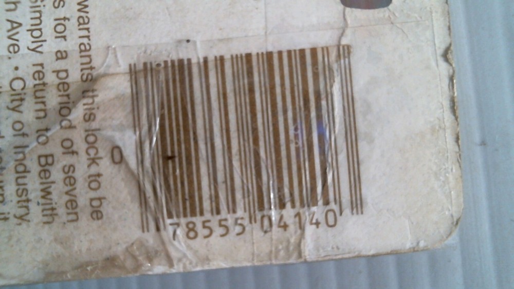 Belwith 2" Solid Brass Padlock (4140) FS