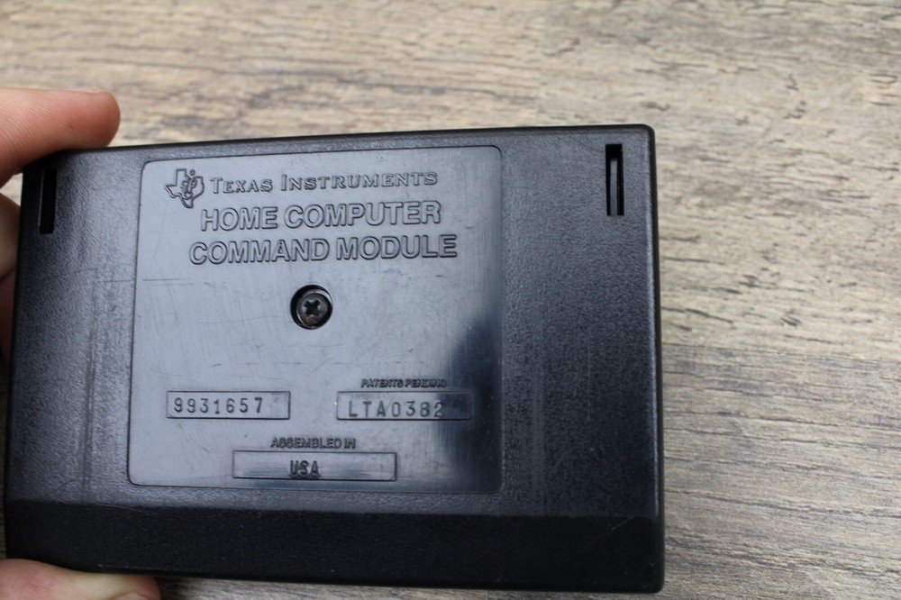 Texas Instruments TI Computer Command Module Home Financial Decisions Display