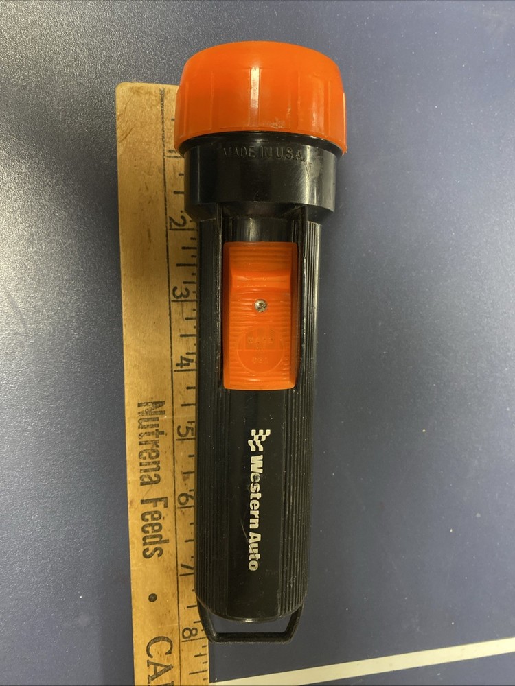 Vintage Western Auto Flashlight