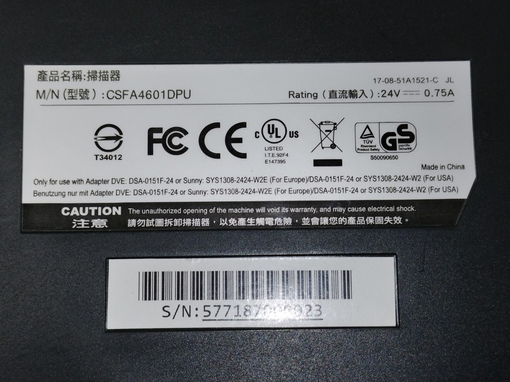 Plustek MobileOffice D428 600dpi Duplex Handheld Sheetfed Scanner