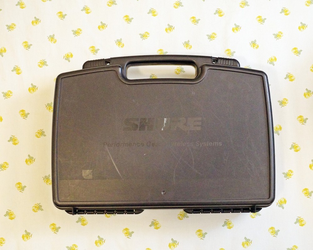 Shure PGX4 PGX2 PGX1 Wireless System empty carrying Case with foam