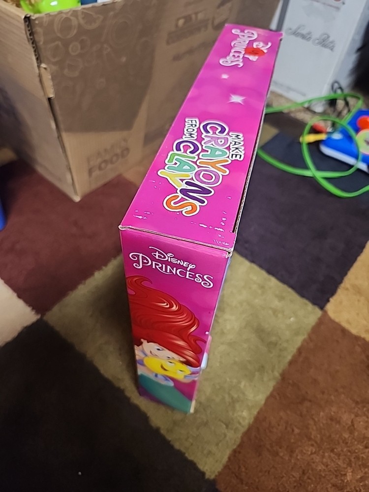 Disney Princess Make Crayons From Clay