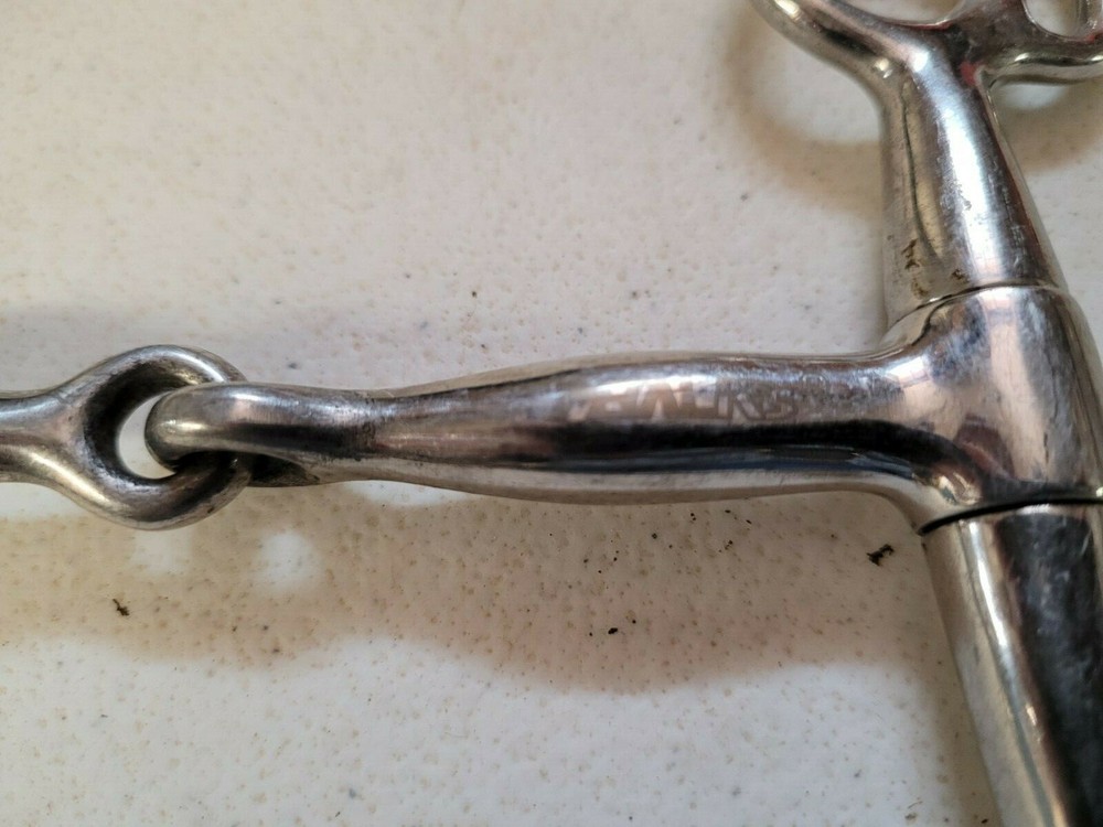 Partrade Short Shank Snaffle - 4.5" size