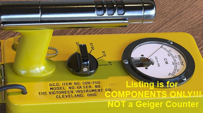 Rebuild/Repair Elec Components for Victoreen CD V-700 6/6A Geiger Counter CDV700