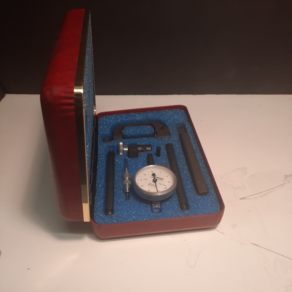 Central tools dial indicator Measuring Set In Good Condition 6400-6401