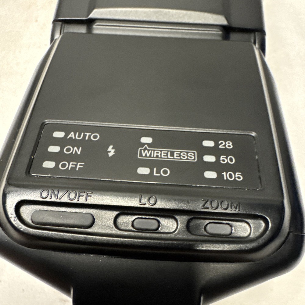 Minolta Program 3500XI Shoe Mount Flash - Black