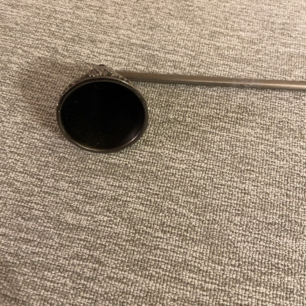 12” Metal Grape Design Candle Snuffer