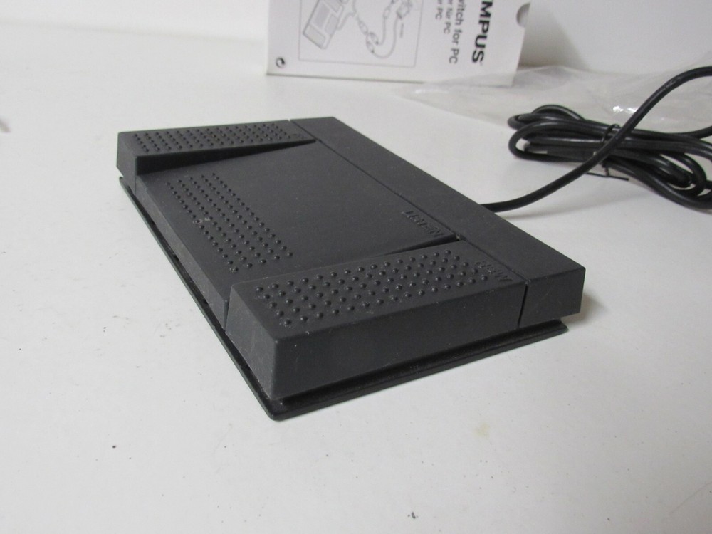 Olympus RS23 Foot Switch for PC with cables & Software. FAST FREE SHIPPING.