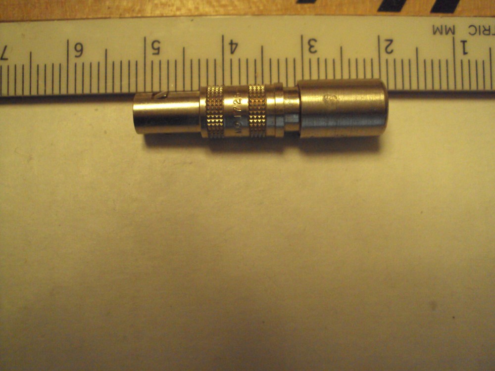 Lemo 50 ohm, 1/4 watt termination, used