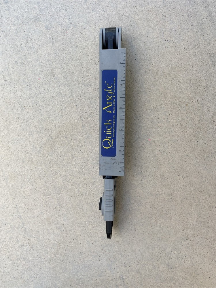 Quick angle protractor.