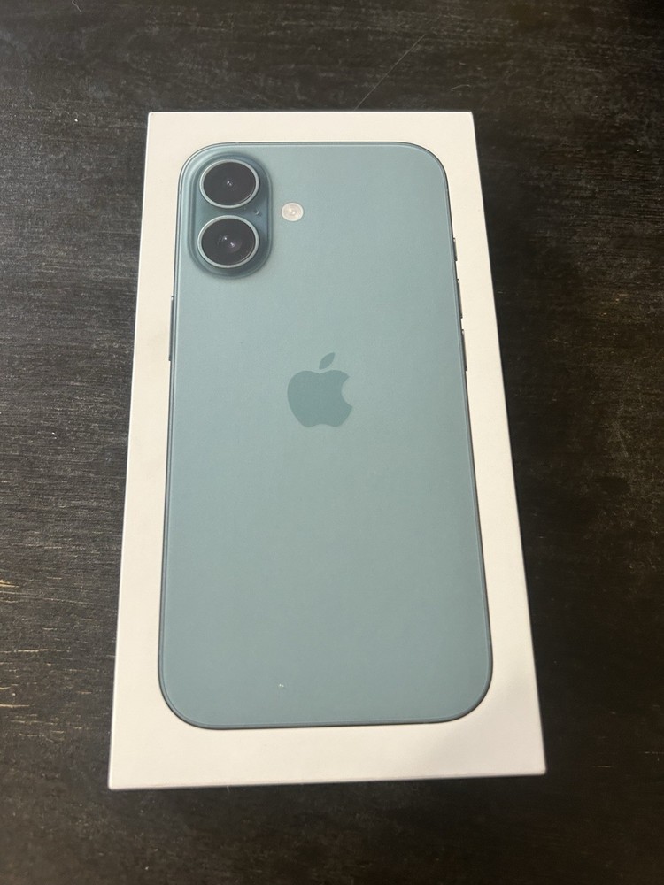 Apple A3081 iPhone 16 Teal 128GB Empty Box