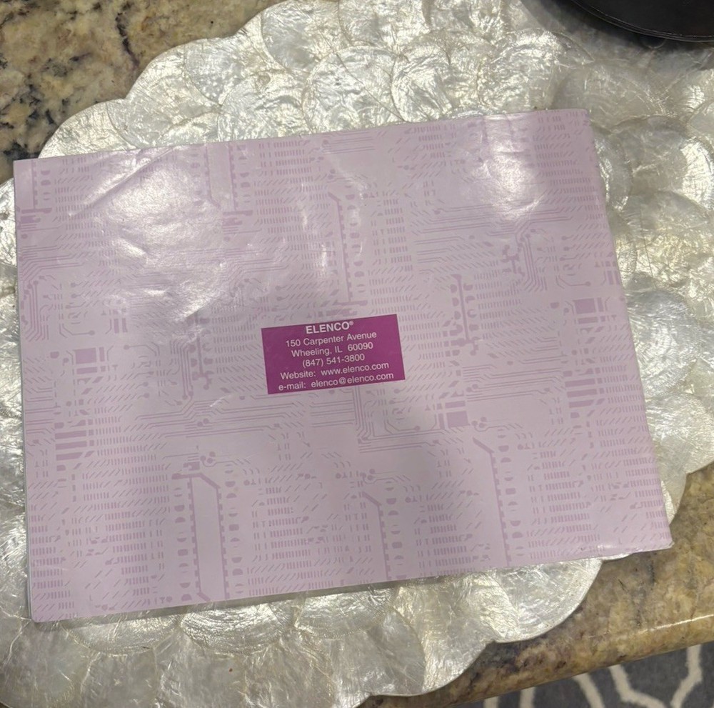 2012 Elenco Snap Circuits Instruction Manual Book Only Projects 512-692