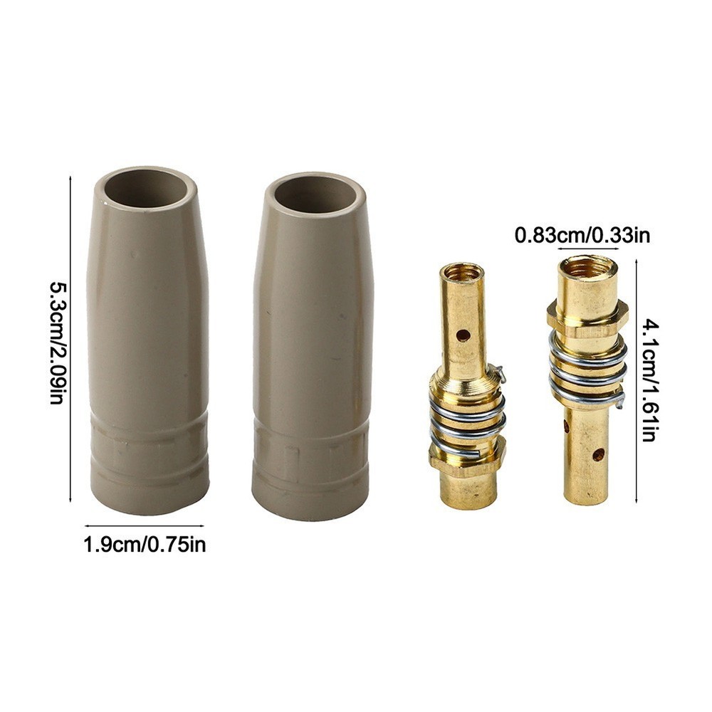 For 15AK 16PCS Coating Protection Nozzle for Improved Welding Efficiency