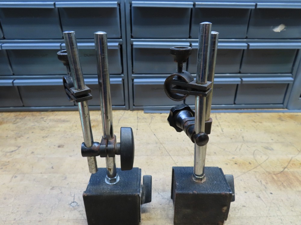 China made on/off magnetic indicator base & fine adjust rods (@D87)