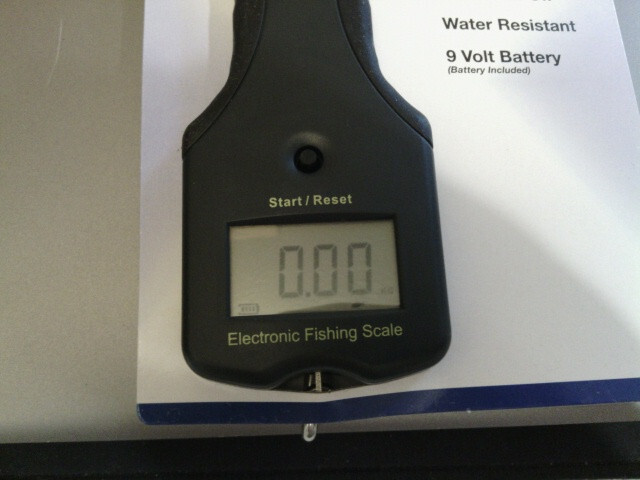 NEW! Eagle Claw 50-Pound Electronic Scale Model 04070-002. Fresh Battery