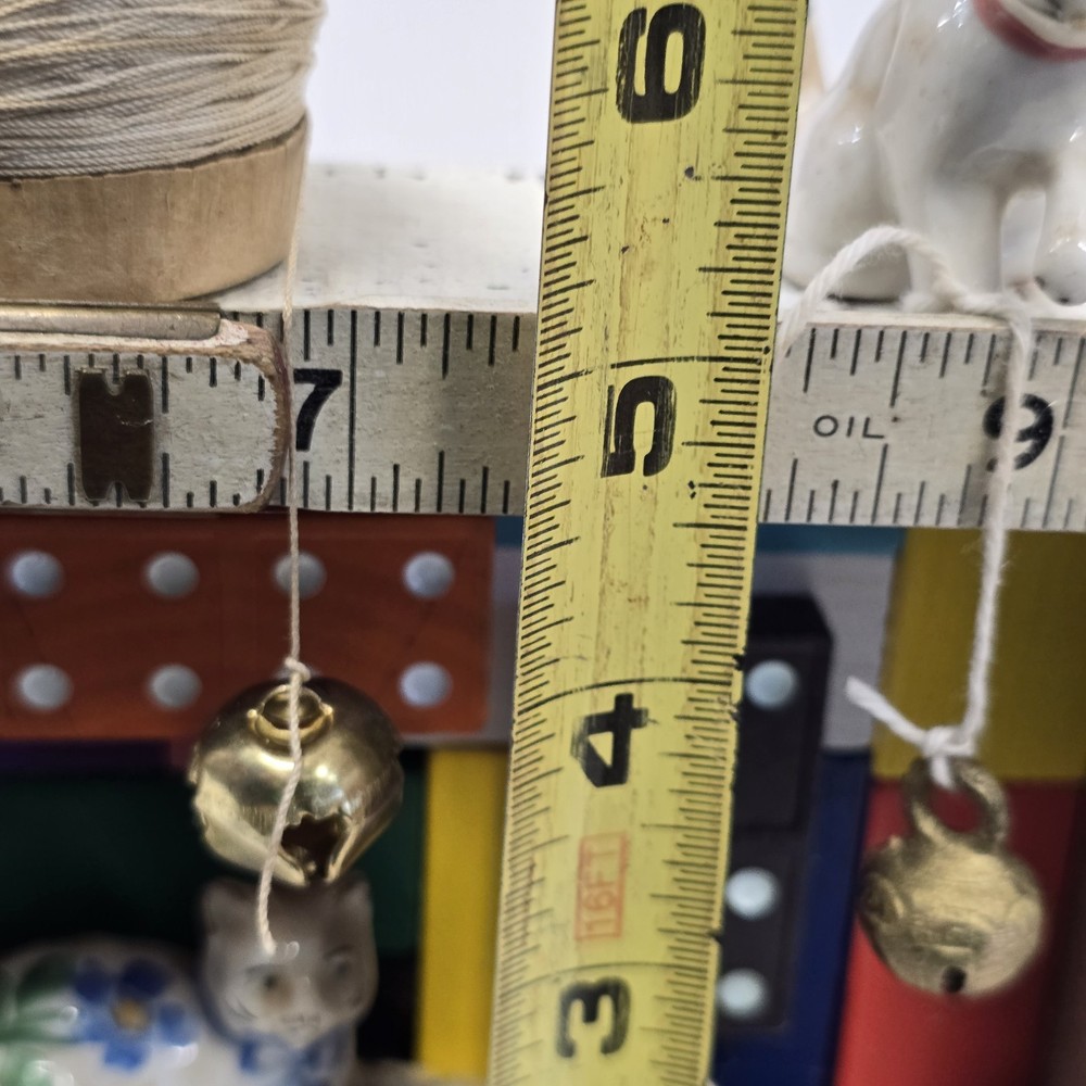 Upcycled Kitty Cat Assemblage Art Shadowbox