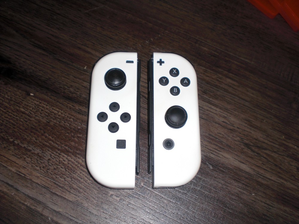 Nintendo Switch Joy Con Pair OLED White L R Left Right Controller 3rd Party Set