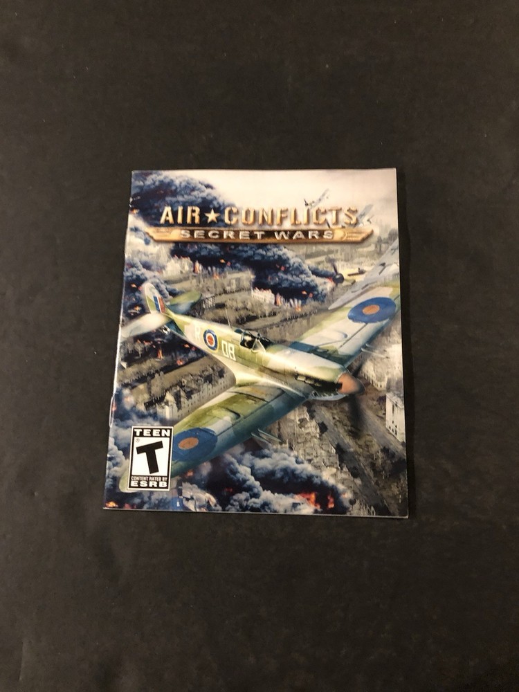 air conflicts secret wars ps3 Manual only