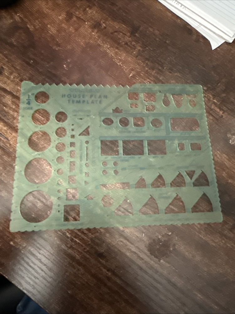 Lot Of Vintage Drafting Drawing Tools Engineering. Timely, Rapidesign, Microbow