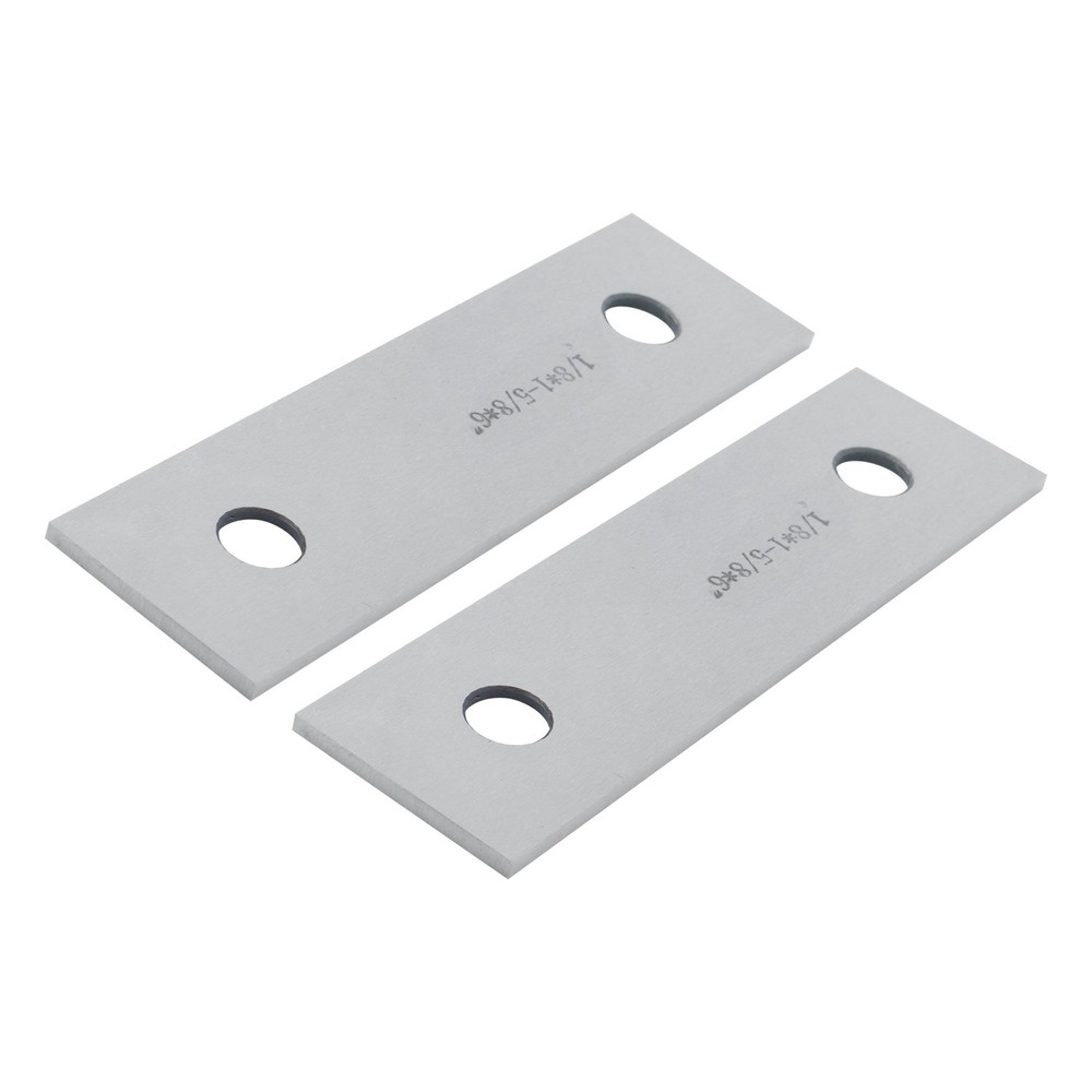 1/8" Thin Parallel Set with 1 Matched Pair 1-2-3 Blocks, 23 Holes Each