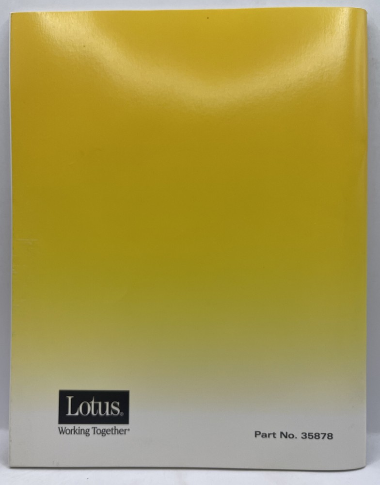 Lotus CC:Mail E-mail For The Advantis Network User Manual