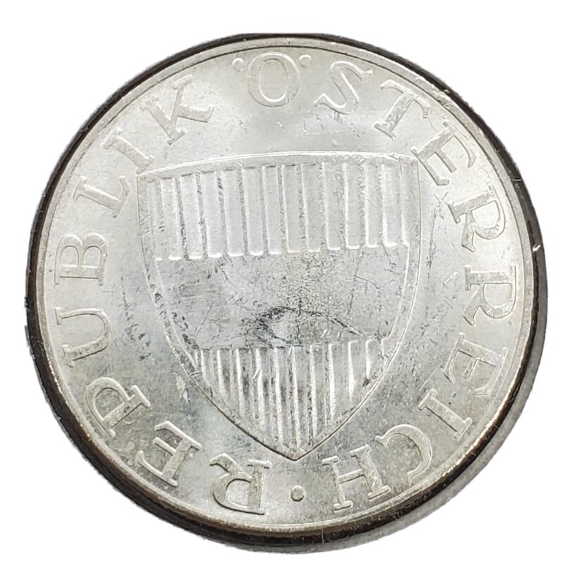 1972 Austria 10 Schilling | BRILLIANT UNCIRCULATED