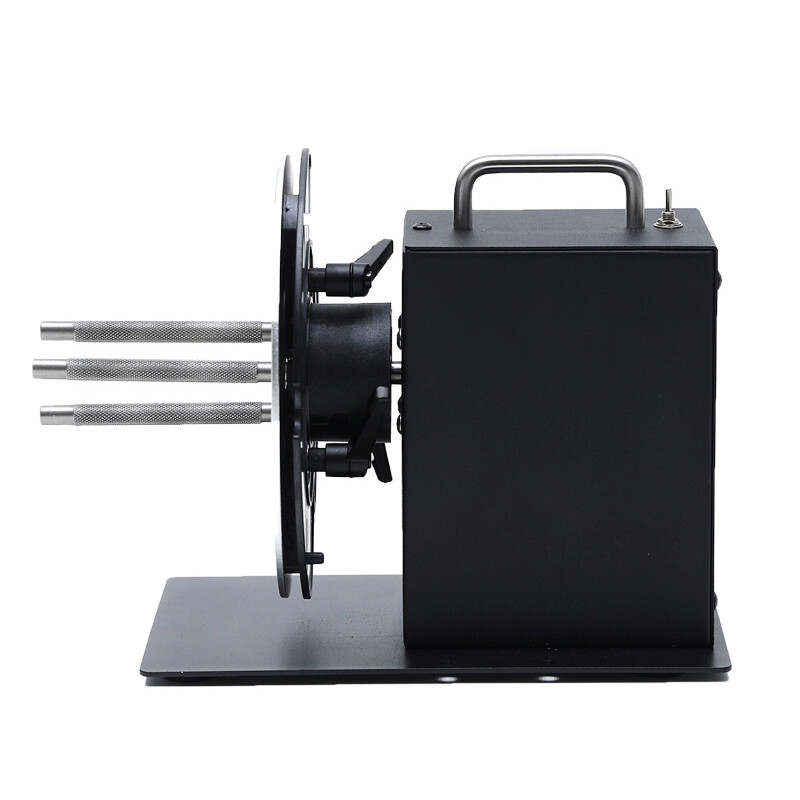 185mm Automatic Label Rewinder Bar Code Tags Two-way Rewinding Machine