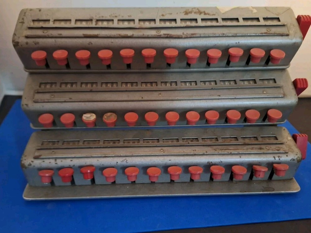 Vintage 36 Key Lab Multi counter Made In NYC