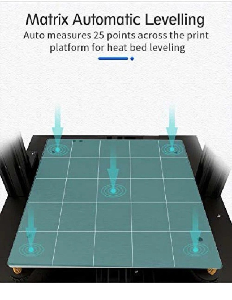 Anet ET4 3D Printer, Matrix Automatic Leveling, Power Outage Recovery Function