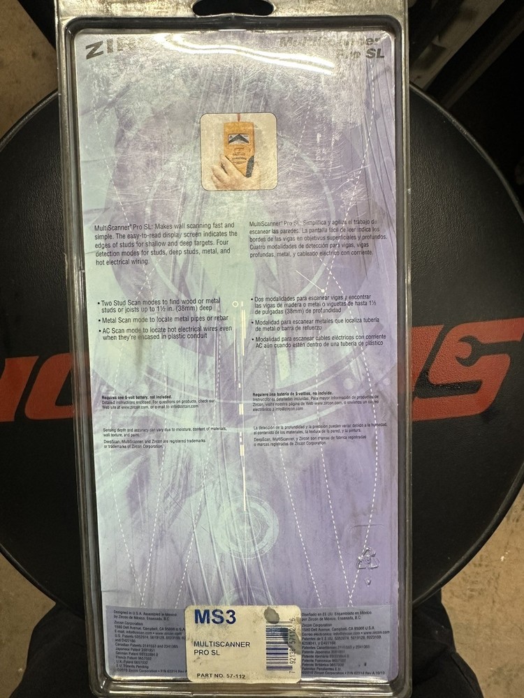 ZIRCON MULTISCANNER PRO SL NOS NEW SEALED