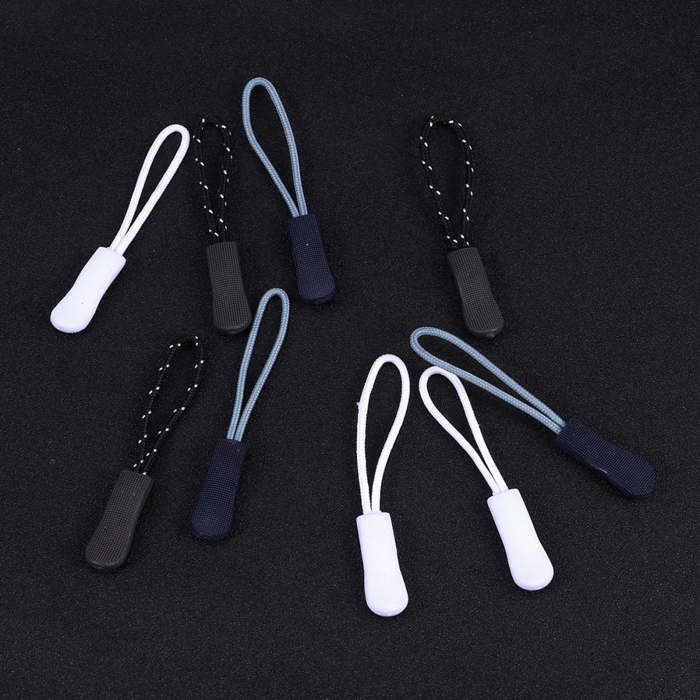 18 PC Luggage Zipper Pull Replacement Drawstrings Ropes Cords Removable