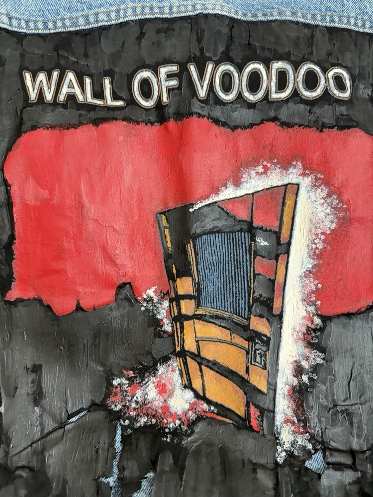 Wall Of Voodoo Thrashed T-shirt Back Patch