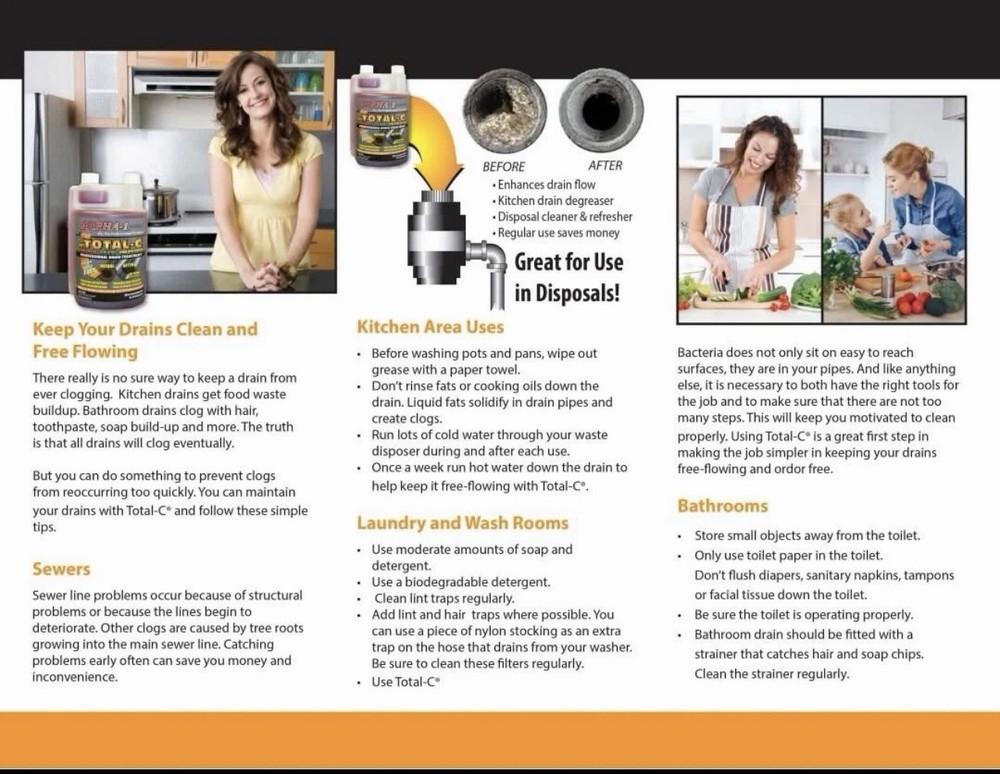 Total-C Drain Treatment