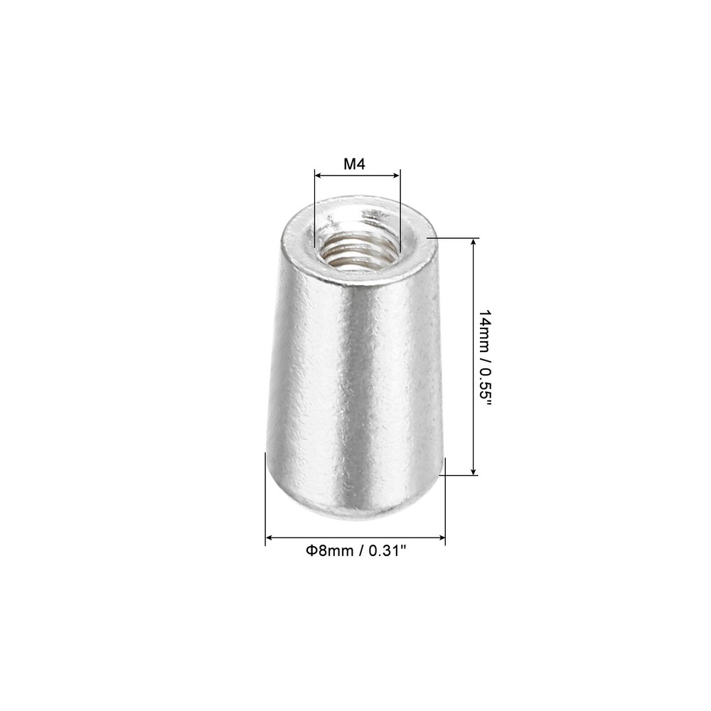 Metal Guitar 3 Way Toggle Switch Tip Switch Knob Cap M4 Silver 3pcs