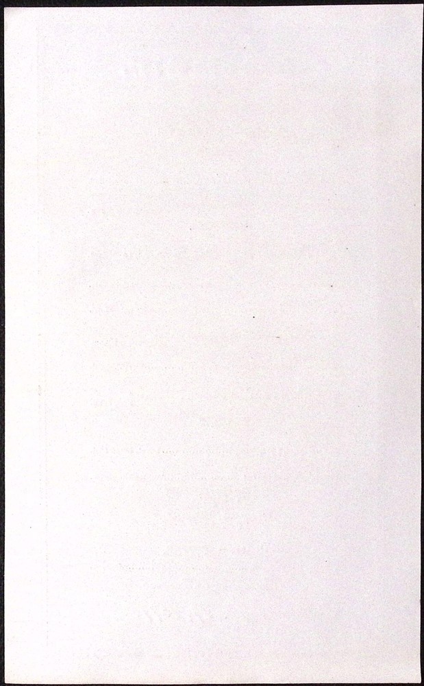 1877 Cincinnati Table of Hi and Dri Dinner Menu