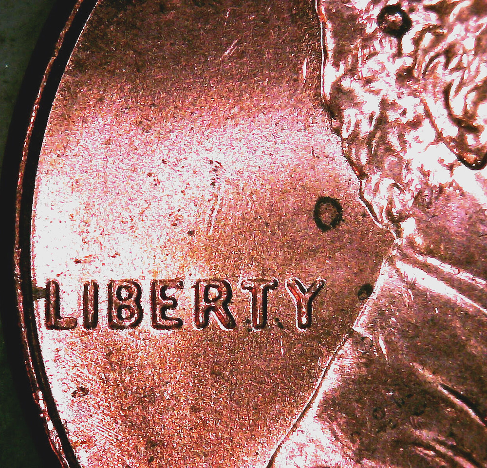 2022 P Lincoln cent Spike Head error plus additional reverse die crack