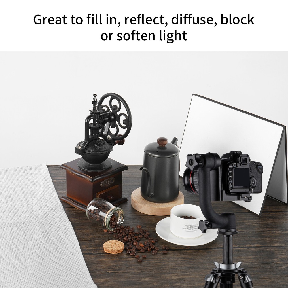 Photography Cardboard Collapsible Light Reflector Absorb Light Studio Shooting