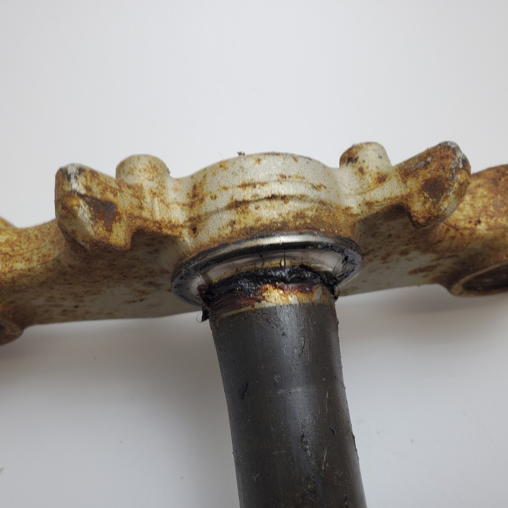 1973 Suzuki TS100 TS 100 Lower Triple Tree Clamp Steering Stem