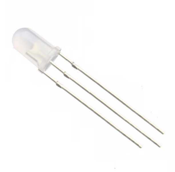 30pcs 5mm 3Pin Diffused two Bi-Color Red & Green Light Common Anode Led Diode