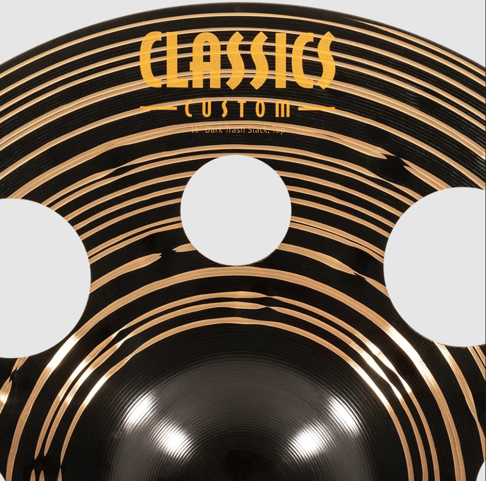 Meinl Cymbals 16-inch Classics Custom Dark Trash Stack Cymbals