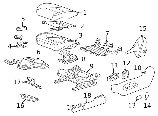 Genuine GM Bracket 13558730