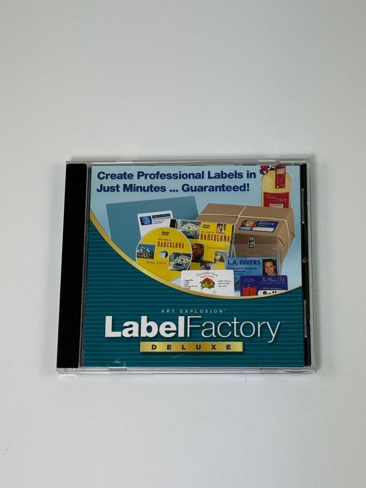 Art Explosion Label Factory Collection For Windows | NO VALIDATION CODES