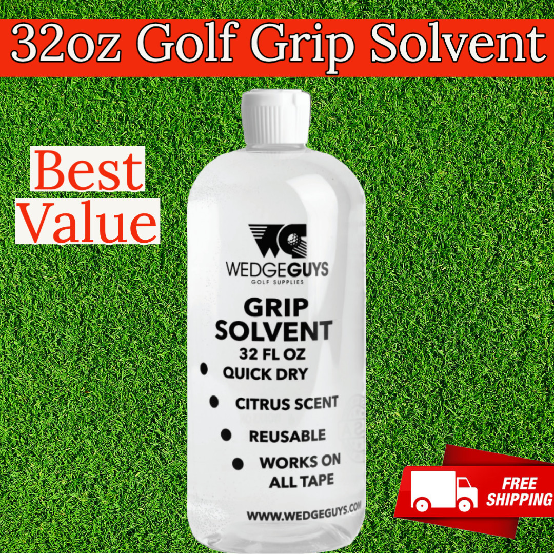 32 oz Golf Grip Tape Activator Solvent for Regripping Golf Clubs MADE IN USA!!
